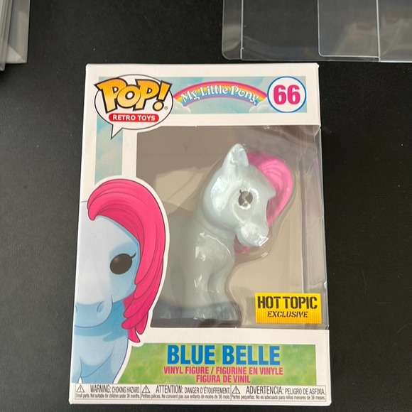My Little Pony Funko Blue Belle #66 Hot Topic Exclusive POP! Retro Toys - Picture 2 of 7